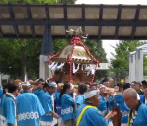 杉山神社お神輿